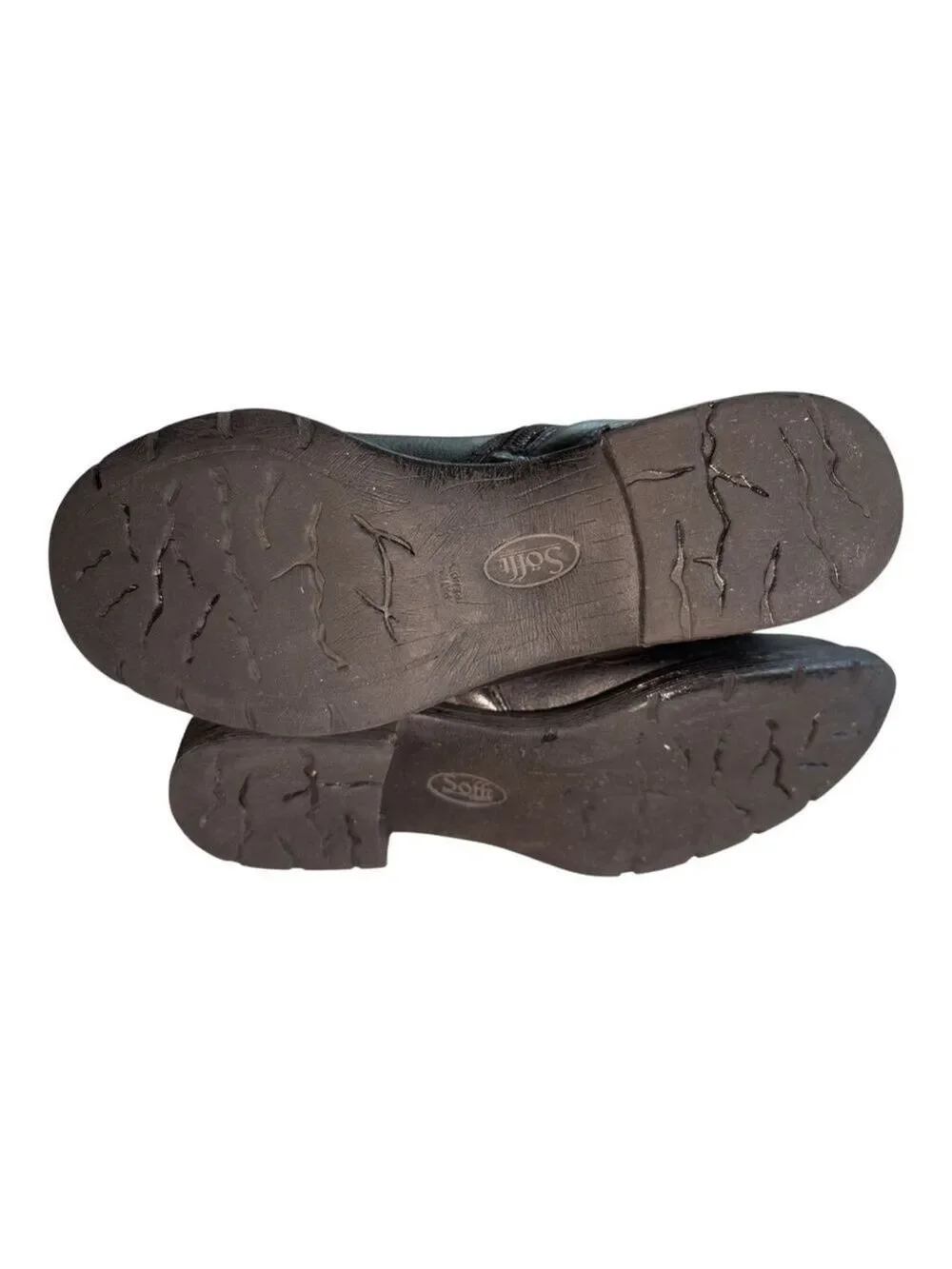 Sofft Black Leather Shooties Size 8 Casual Comfort SF0022201